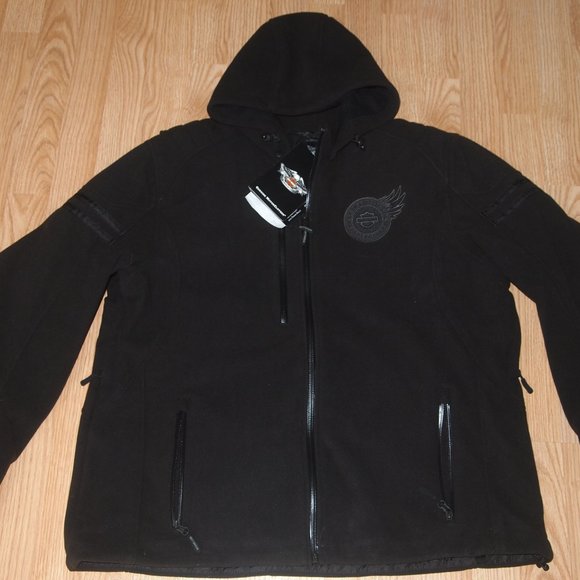 Harley Davidson Waterproof Fleece Riding‎ Jacket - Picture 1 of 9